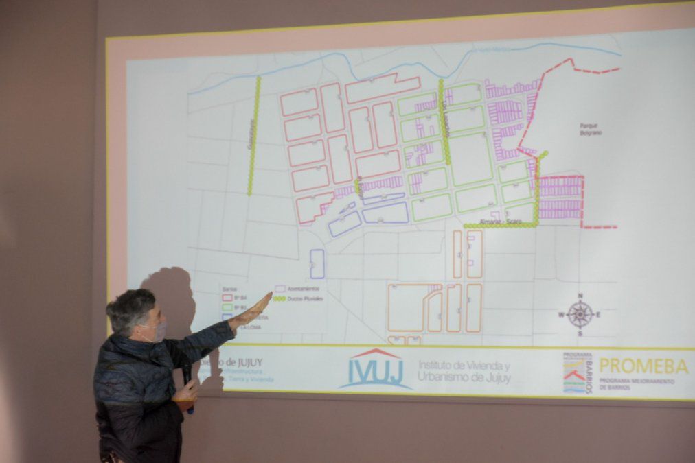 Mediante el PROMEBA, provincia y municipio llevarán adelante nuevas obras para Alto Comedero