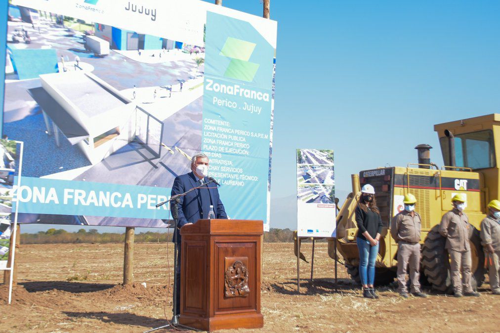 El gobernador Morales encabezó el acto de inicio de obras