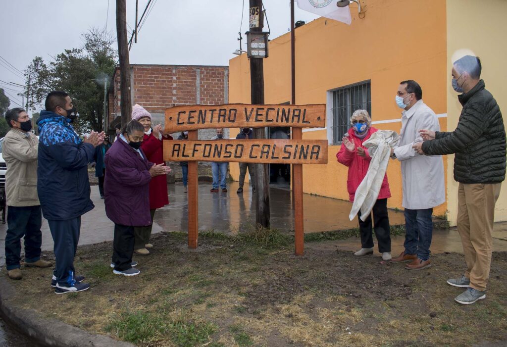 El barrio Alfonso Calsina ubicado en Alto Comedero cumplió 30 años, razón por la cual se realizó un acto conmemorativo en el SUM del sector.