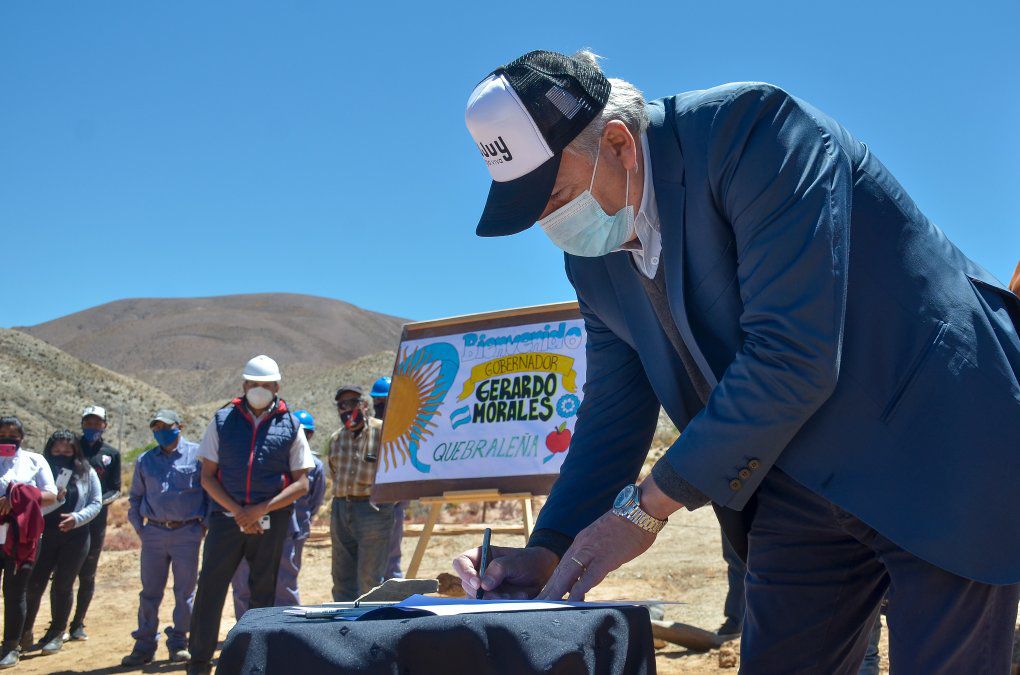 El gobernador Gerardo Morales encabezó el acto de inicio de obra de la Escuela Secundaria Rural Nº 1 de Quebraleña, Departamento Cochinoca.