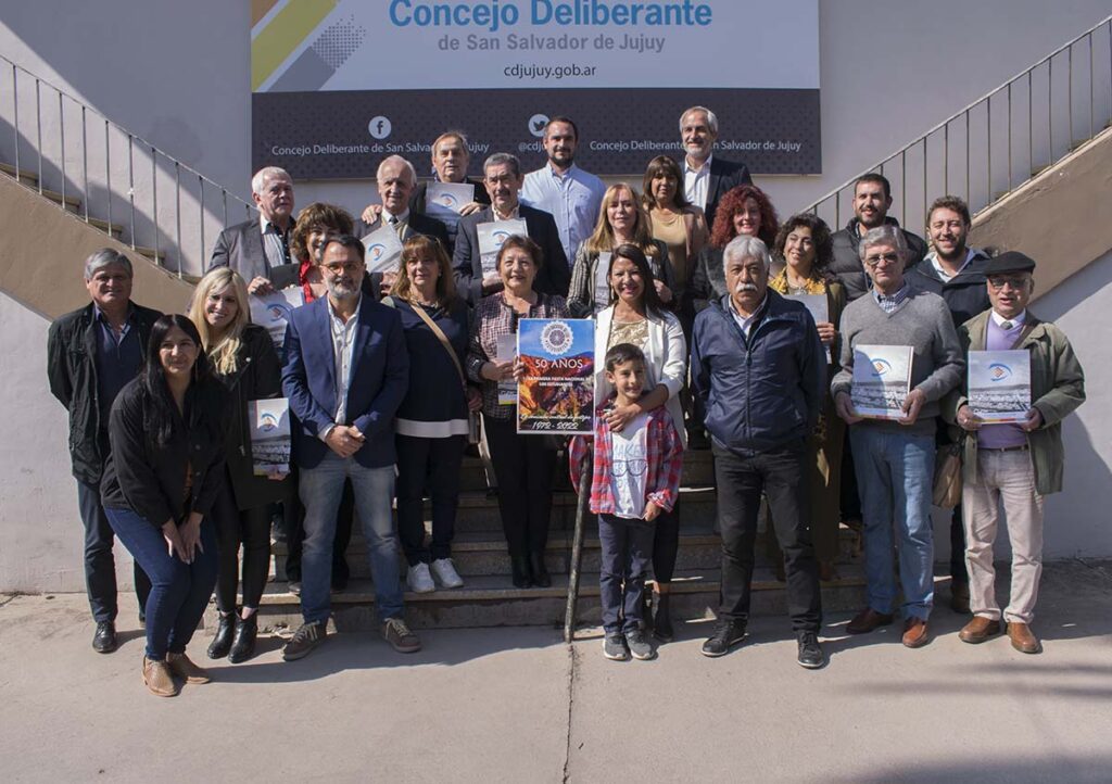 Concejales declararon de Interés Municipal el 50º Aniversario de la creación de la Primera Comisión Central de la Fiesta Nacional de los Estudiantes.