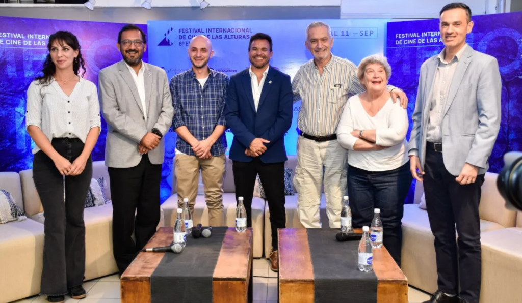 Se llevó a cabo la conferencia de prensa de la 8va edición del Festival Internacional de Cine de las Alturas en el Centro Cultural Culturarte.