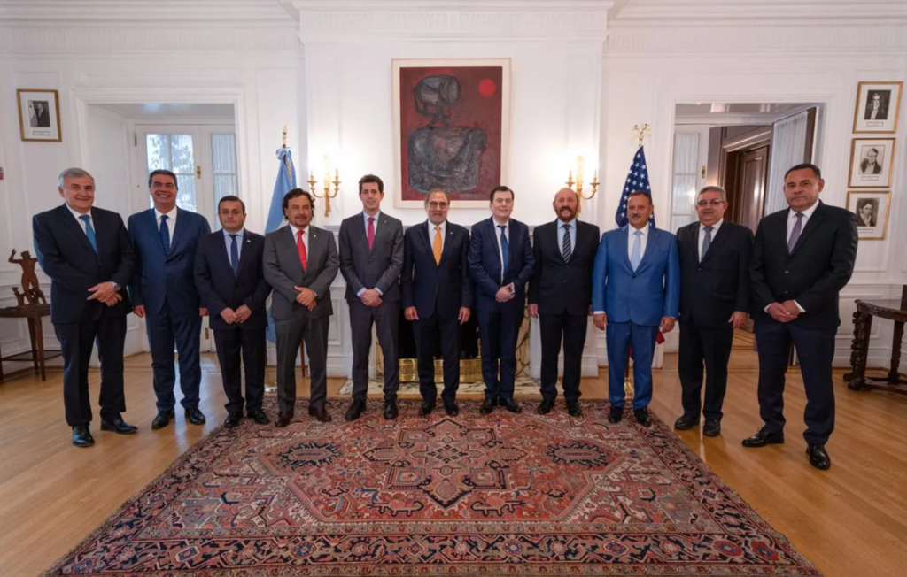 El Gobernador de Jujuy participa de la misión comercial e institucional emprendida por los mandatarios de provincias del Norte Grande en Washington y Nueva York, Estados Unidos.