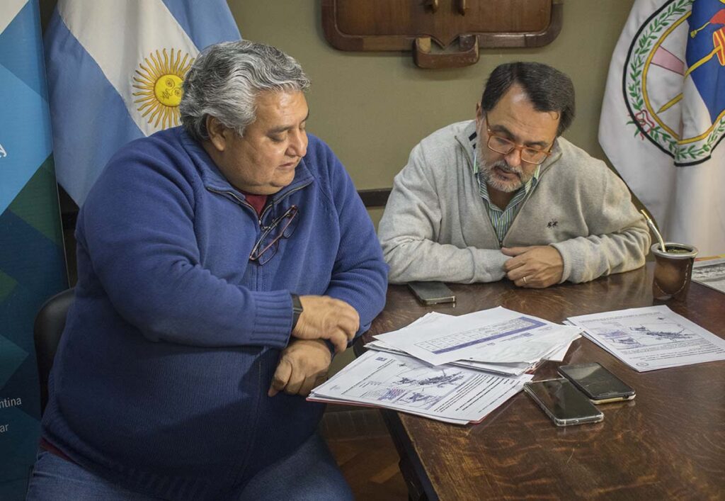 Concejales se reunieron con los funcionarios provinciales a cargo del Programa de Mejoramiento de Barrios (PROMEBA) para conocer el estado de las distintas obras que se están realizando en Alto Comedero.