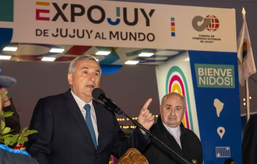 El Gobernador encabezó la ceremonia de inauguración oficial de la Expojuy en su edición N°15.